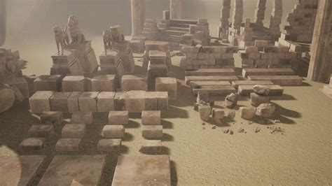 Ancient Desert Ruins v.01 in Props - UE Marketplace