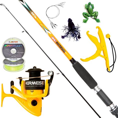 Kit De Pesca Con Se Uelos Completo Ca A Reel Accesorios El