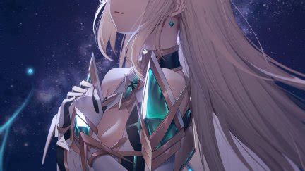 Hikari Xenoblade Chronicles 2 Long Hair Blonde Solo Anime Anime Girls Xenoblade