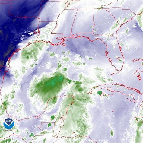 See Satellite Photos Of Storm As It Threatens The Gulf Of Mexico