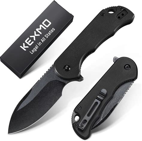 Amazon Kexmo Pocket Knife For Men D Blade G Handle