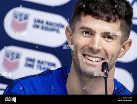 DOHA Christian Pulisic Of United States During A Press Conference Of