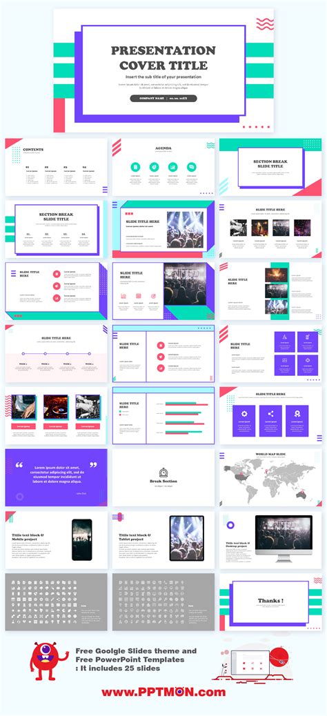 Ppt Template Design Powerpoint Template Free Booklet Design Flyer