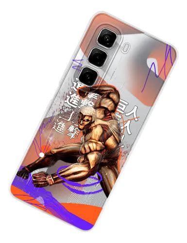 Funda Para Infinix Reiner Braun Anticaidas Case Anime Titan Titan Acorazado Hot Envío gratis