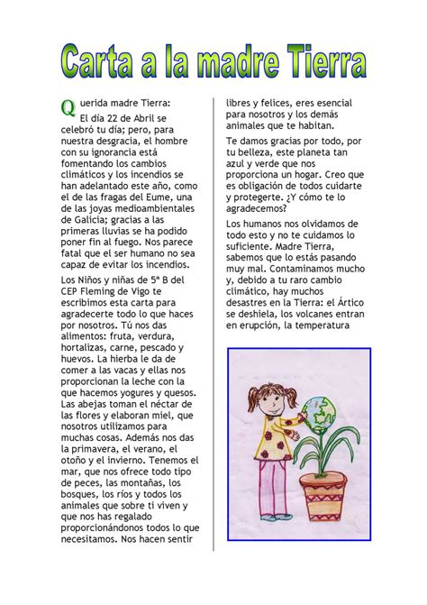 Carta A La Madre Tierra By J Nogueiras Issuu