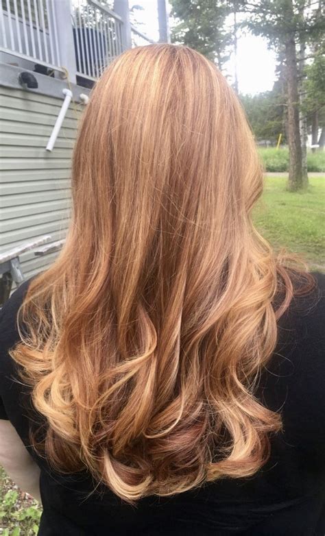 Strawberry Blonde Bruin Haar Haar Blond