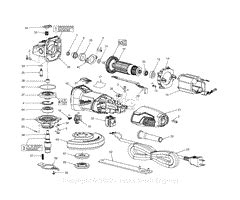 Milwaukee 6130-33 (Serial C27E) 4.5" (115 mm) Angle Grinder Parts Diagrams