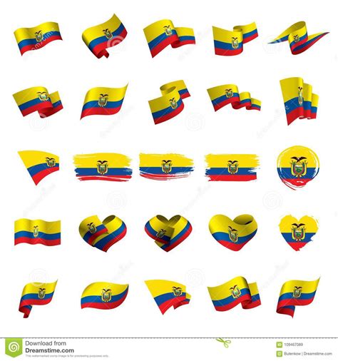 Illustrated Map Of Ecuador Vector Illustration CartoonDealer