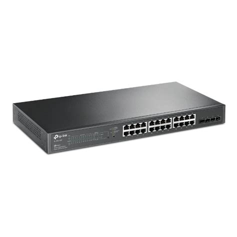 TL SG2428P JetStream 28 Port Gigabit Smart PoE Switch With 24 Port