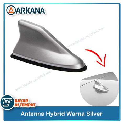 Arkana Antena Sirip Hiu Mobil Antenna Hybrid Js Racing Shark Fin Hybrid