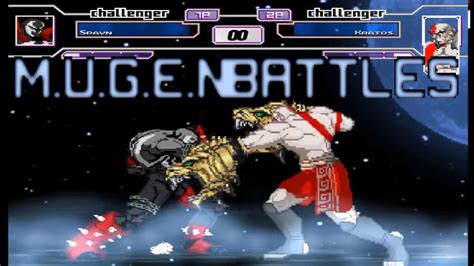 MUGEN BATTLES Kratos Vs Spawn YouTube