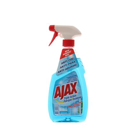 Dedeman Detergent Geamuri Ajax Triple Action Cu Pulverizator 500 Ml