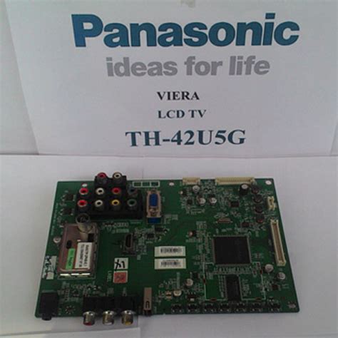 Mainboard Micom Logic Board Mesin TV LCD PANASONIC TH 42U5G Service