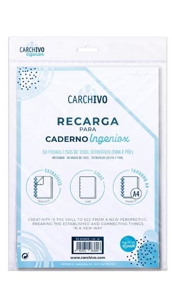 RECAMBIO CUADERNO INGENIOX A5