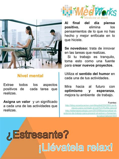 Claves Para Combatir El Estr S Laboral Pdf