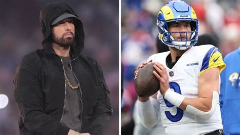 Eminem Pleads With Matthew Stafford To Let Lions Win Playoff Game