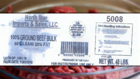 Ground beef recalled due to possible E. coli