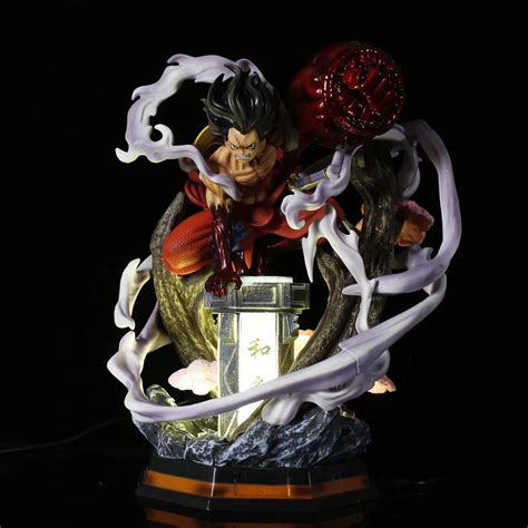 Anime One Piece Gk Figure Monkey D Luffy Wano Gear 4 Snakeman Collectible Anime Model Statue ...