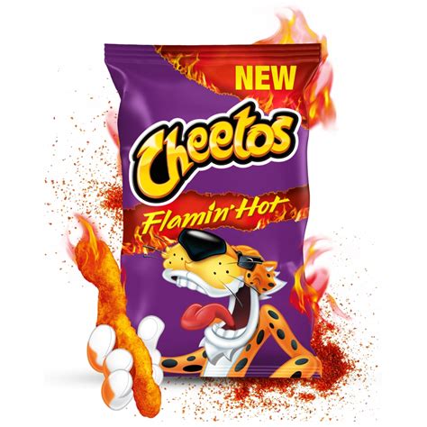 Cheetos Crunchos Flamin Hot Chrupki Kukurydziane O Smaku Pikantnym 80