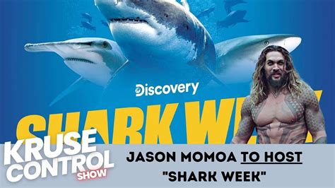 Jason Momoa Hosting Shark Week Youtube