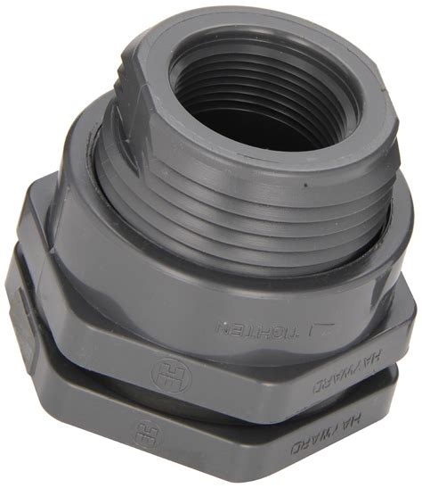 Hayward Bfas Tfs Series Bfas Short Pattern Bulkhead Fitting