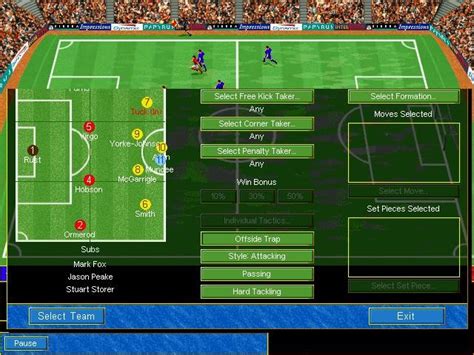 Скриншоты Ultimate Soccer Manager 2 на Old Gamesru