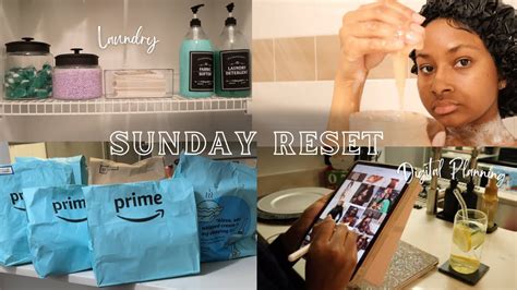 SUNDAY RESET CLEANING DIGITAL PLANNING COOKING VLOGMAS DAY 18