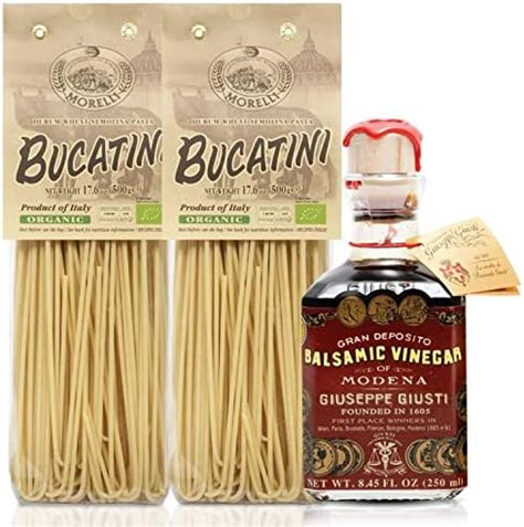 Amazon Morelli Bucatini Pasta Noodles Premium Organic Italian