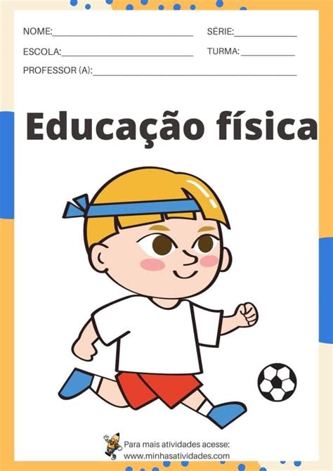 Capa De Trabalho De Educa O Fisica