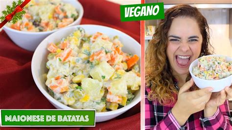 A Melhor Maionese De Batatas Do Mundo É Vegana 651 Receitas Da Mussinha Youtube