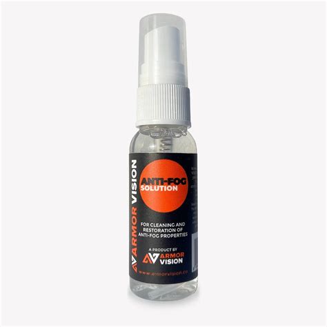 ANTI-FOG SOLUTION - 25ML – Armor Vision