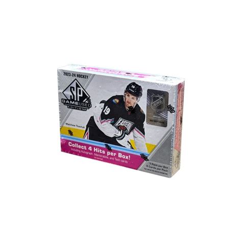 2023 24 Upper Deck SP Game Used Hockey Hobby Box Personal Break 6