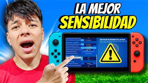 La Mejor Sensibilidad Para Fortnite Denintendo Switch Configuraci N