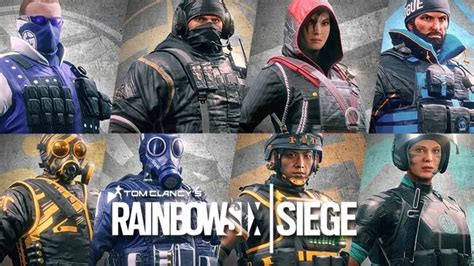 Rainbow Six Siege D Voile Les Huit Skins D Op Rateurs Aux Couleurs D