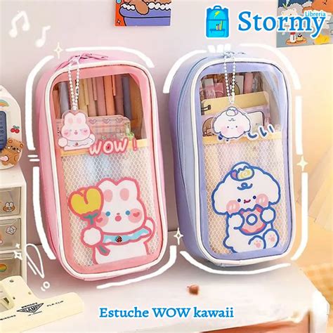 Estuche WOW Kawaii Libreria Stormy