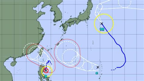 日氣象廳預測24小時內「三颱共舞」 這2天赴日要小心 Tvbs Line Today