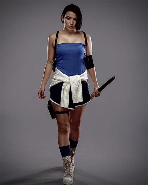 AEW Wrestler Hikaru Shida Cosplay As Jill Valentine R Residentevil