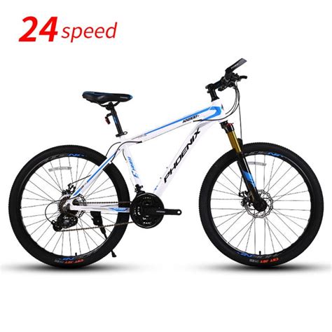 Phoenix 26 INCH Bike 21 24 Speed Mountain Bicycle Aluminium Double Dis ...