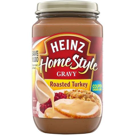 Heinz Home Style Roasted Turkey Gravy 12oz Pack Of 32 Walmart