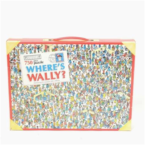 VINTAGE 1990 - 750 Piece Where's Wally? Puzzle - "Department Store" - V ...