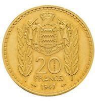 20 francs Louis II essai piéfort or Monaco Numista