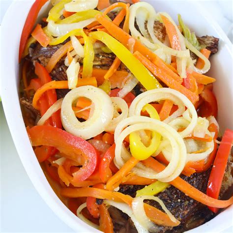 Jamaican Style Escovitch Red Snapper Fish Savourous