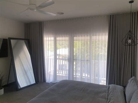 S Fold Sheer Curtains In And Out Custom Blind Solutions