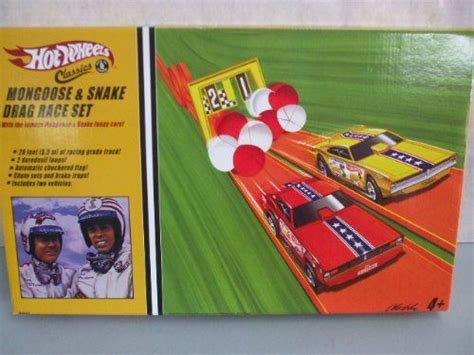 1970 Hot Wheels Mongoose And Snake Drag Race Set Hot Wheels Vintage Hot Wheels Drag Race