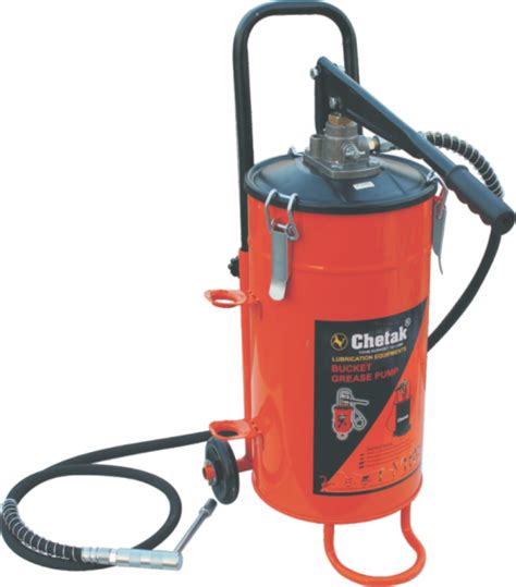 Bucket Grease Pump With Wheel Chetak Tools India