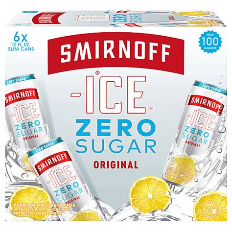 Smirnoff Ice Zero Sugar Original 6pk 12oz Cans Beer Wine And Spirits