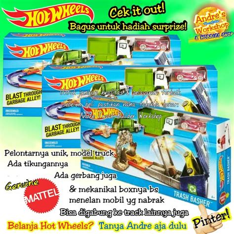 Jual Hot Wheels Track Di Lapak Andre Track Builder Workshop Bukalapak