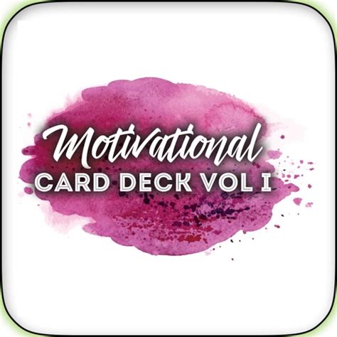 Motivational Card Deck By Michael Goodman