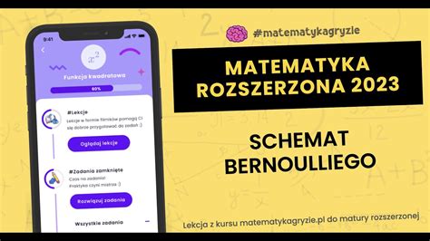 Schemat Bernoulliego Matura Rozszerzona Z Matematyki Youtube