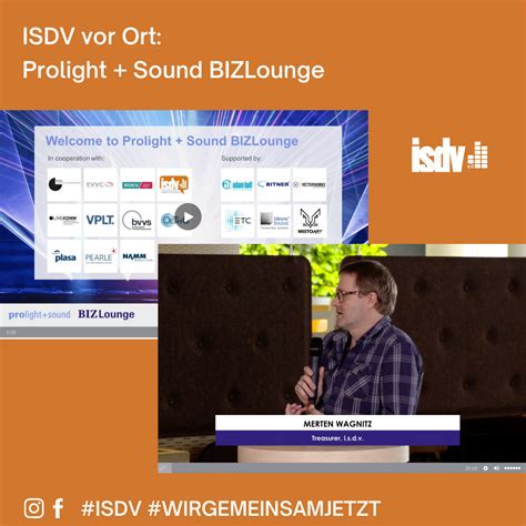 Isdv Vor Ort Prolight Sound Bizlounge Isdv E V